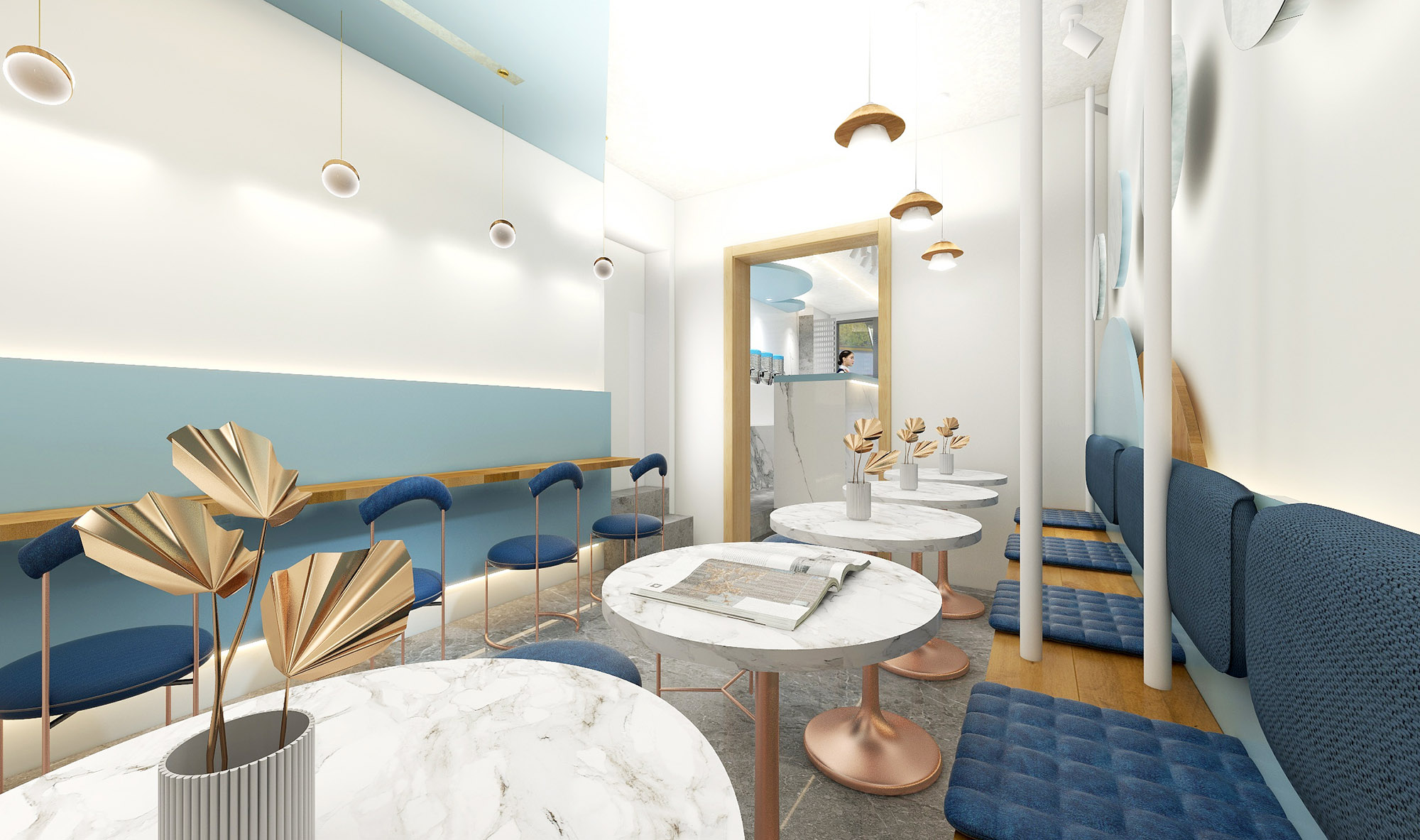 Bleu Tea-珍珠奶茶