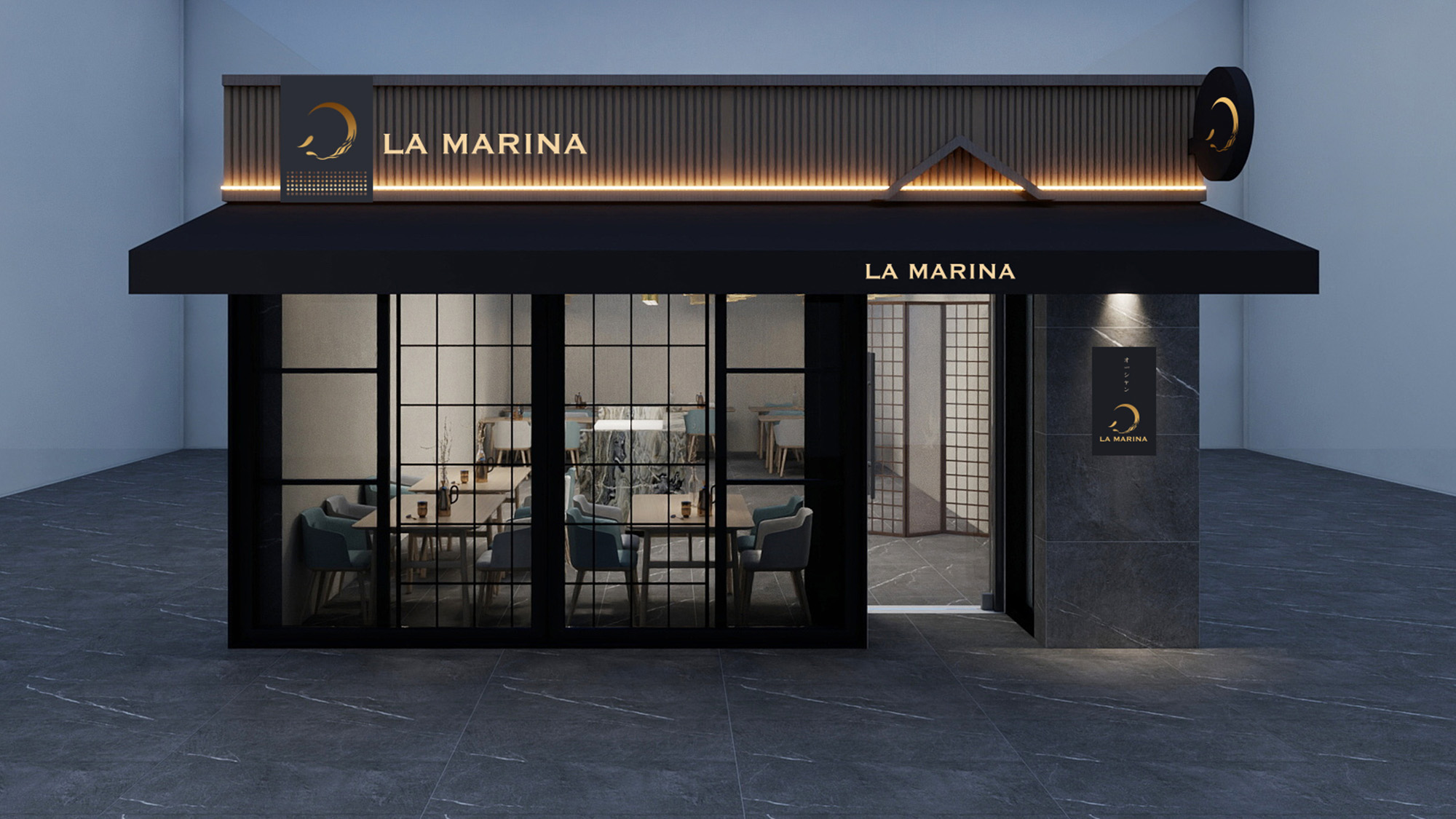 LAMARINA PORTE ET ENSEIGNE