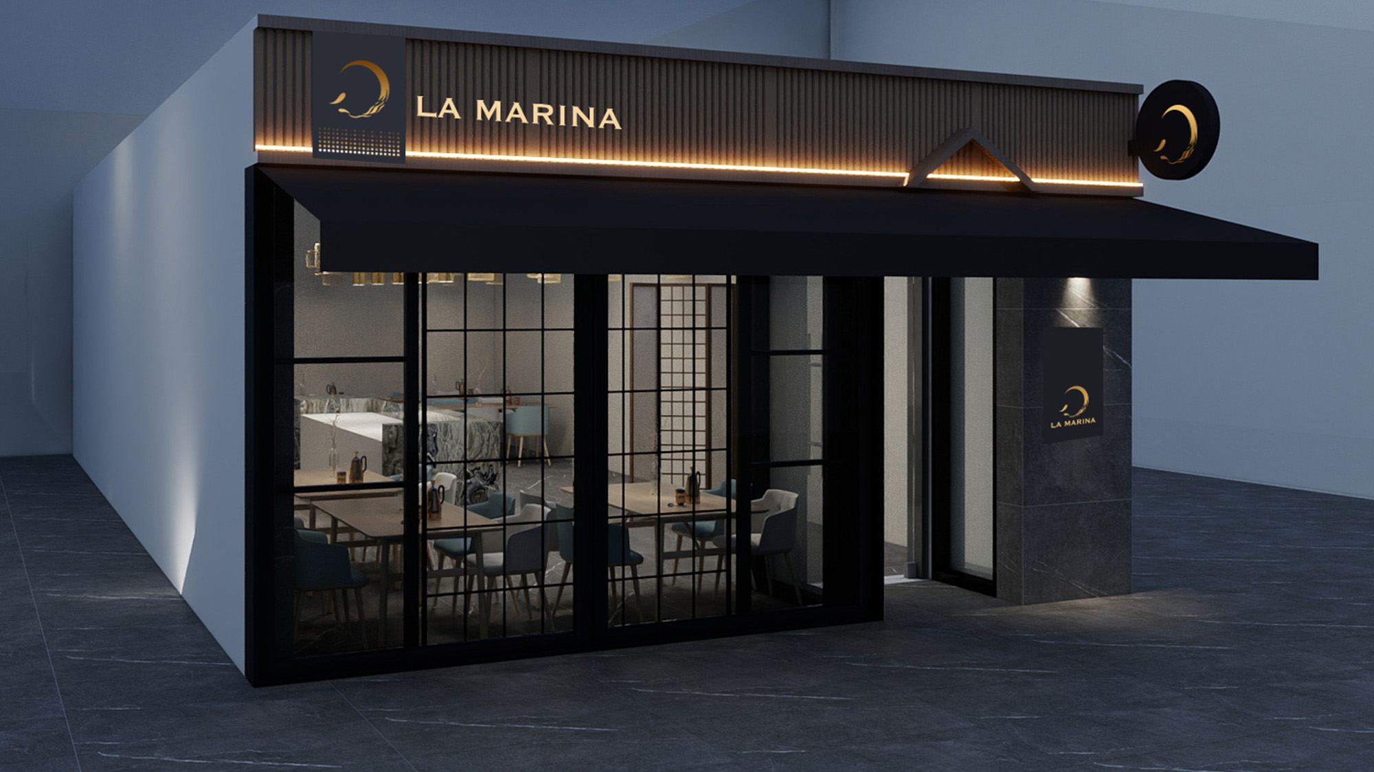 LAMARINA PORTE ET ENSEIGNE